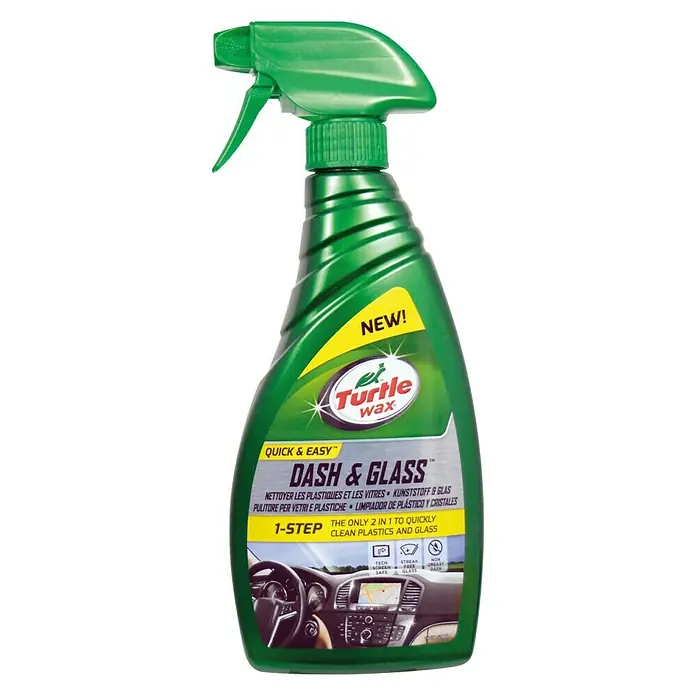 Turtle Wax Interieurreiniger voor auto's Dash & Glass - 500 ml, Spuitfles - Vooraanzicht