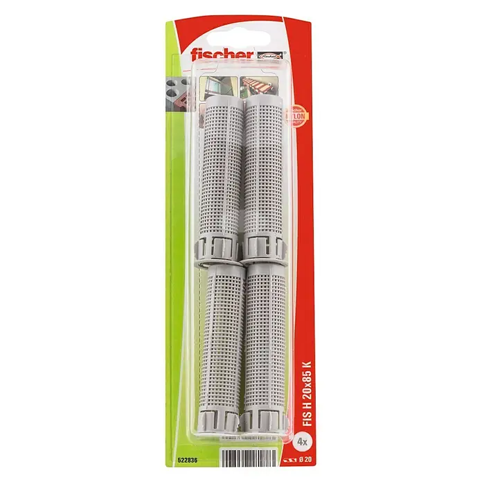 Fischer Injectiehuls FIS HK 20x85 K - Ø x l: 20 x 85 mm, 4 stk., Kunststof - Bovenaanzicht