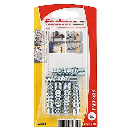 Fischer  Spreidpluggen FMD 8 x 38 K NV