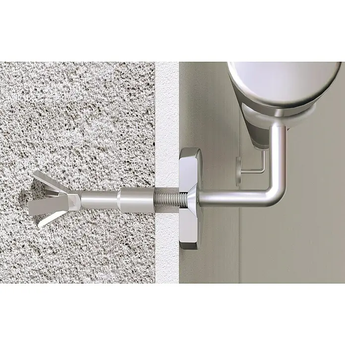 Fischer Cellenbetonanker FPX-I M6 K NV - M6-binnendraad, Pluglengte: 75 mm, 2 stk., Galvanisch verzinkt - Toepassingsvoorbeeld