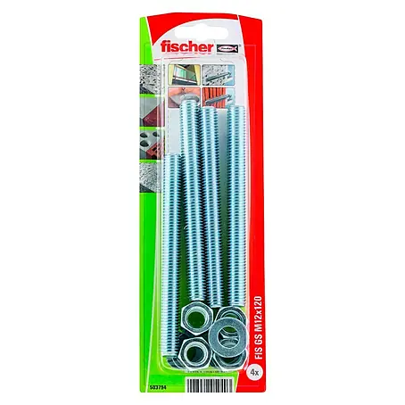 Fischer  Draadstang FIS GS M12 x 120 K NV