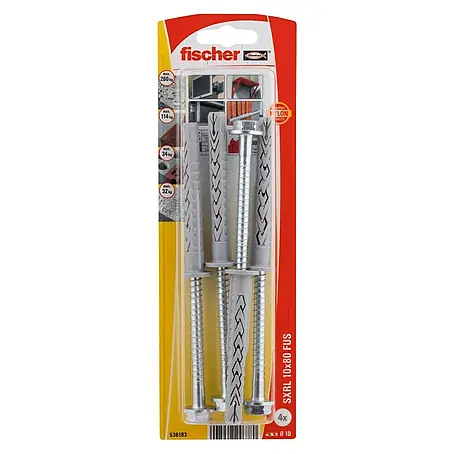 Fischer  Constructieplug SXRL 10x80 FUS K NV