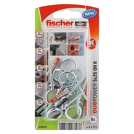 Fischer Duopower Universeelpluggenset OH K