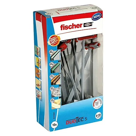 Fischer  Hollewandpluggen DuoTec 10 met schroef DIY