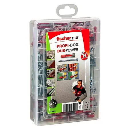 Fischer Duopower Assortiment schroeven met pluggen Profi-Box