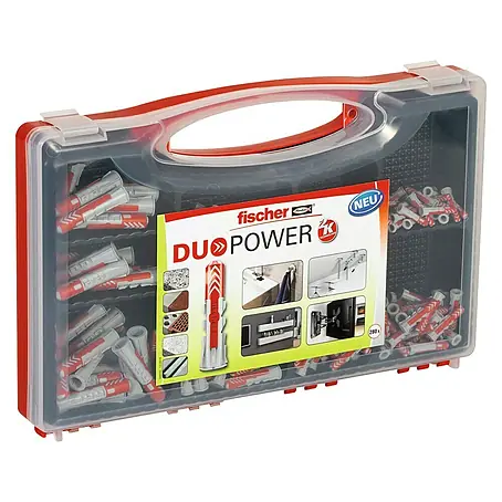 Fischer Duopower Universeelpluggenset Red-Box