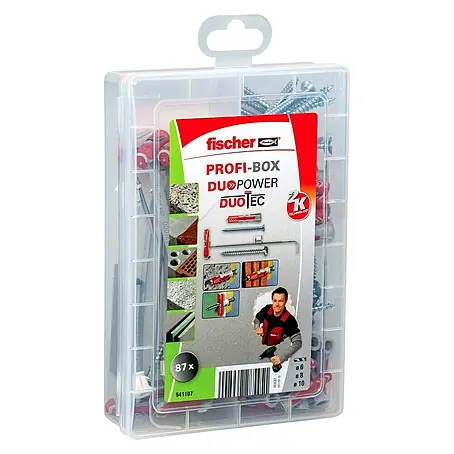 Fischer  Assortiment schroeven met pluggen Profi-Box DuoPower/DuoTec