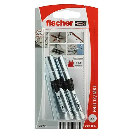 Fischer  Inslaganker FH II 12/M8 I K NV