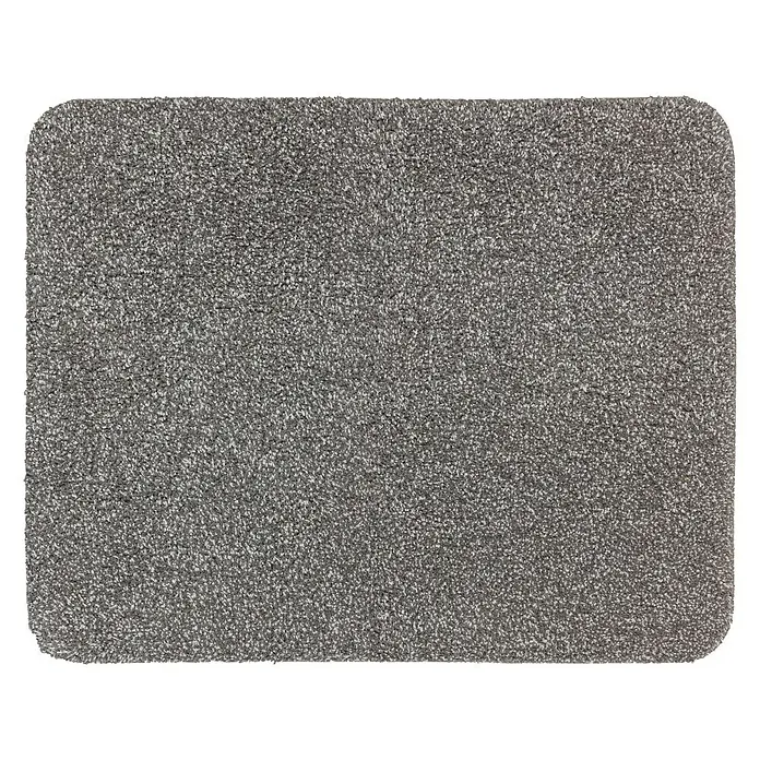 Astra Schmutzfangmatte entra SAUGSTARK - Uni, Dunkelgrau, 75 x 130 cm, Material Nutzschicht: 100 % Baumwolle - Ansicht von oben