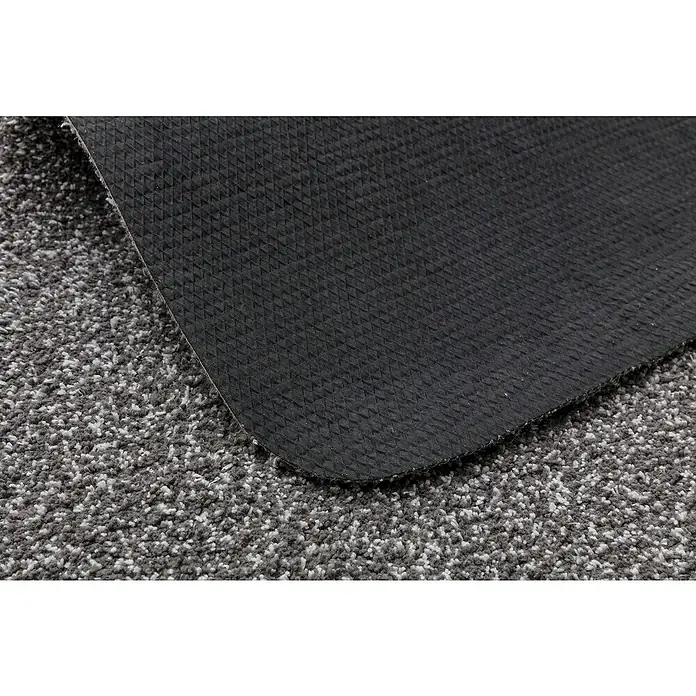 Astra Schmutzfangmatte entra SAUGSTARK - Uni, Dunkelgrau, 60 x 75 cm, Material Nutzschicht: 100 % Baumwolle - Detailaufnahme