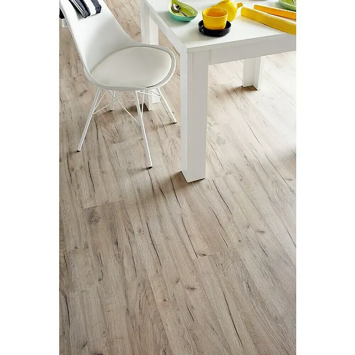 LOGOCLIC Family Laminat Eiche Esperia - 1.285 x 192 x 7 mm, Landhausdiele - Stimmungsaufnahme