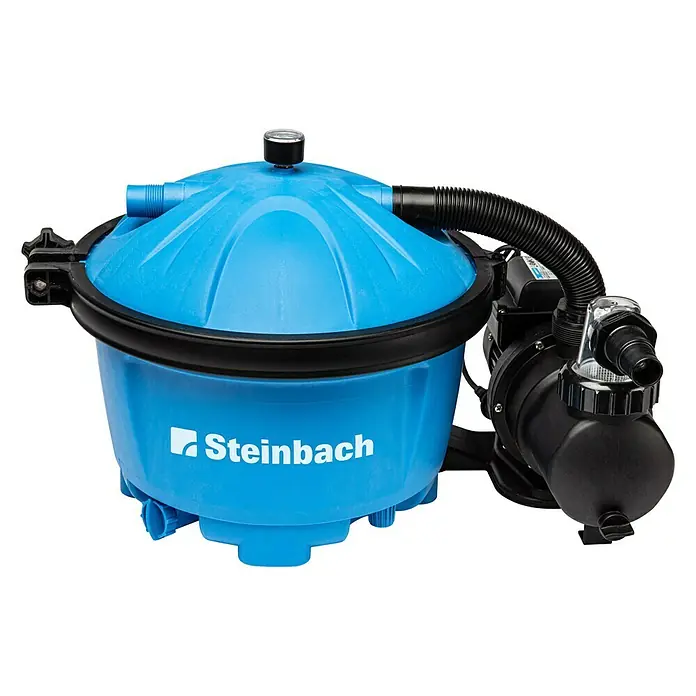 Steinbach Pool-Filteranlage Active Balls 50 - Filterleistung: 5,5 m³/h, Passend für: Pools bis 14 m³ Beckeninhalt - Vorderansicht