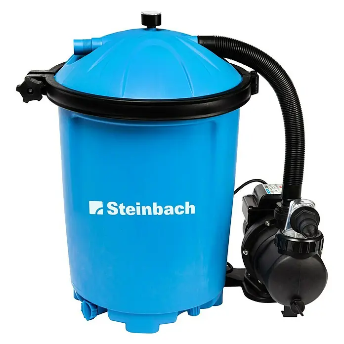 Steinbach Pool-Filteranlage Active Balls 75 - Filterleistung: 6,5 m³/h, Passend für: Pools bis 16 m³ Beckeninhalt - Vorderansicht