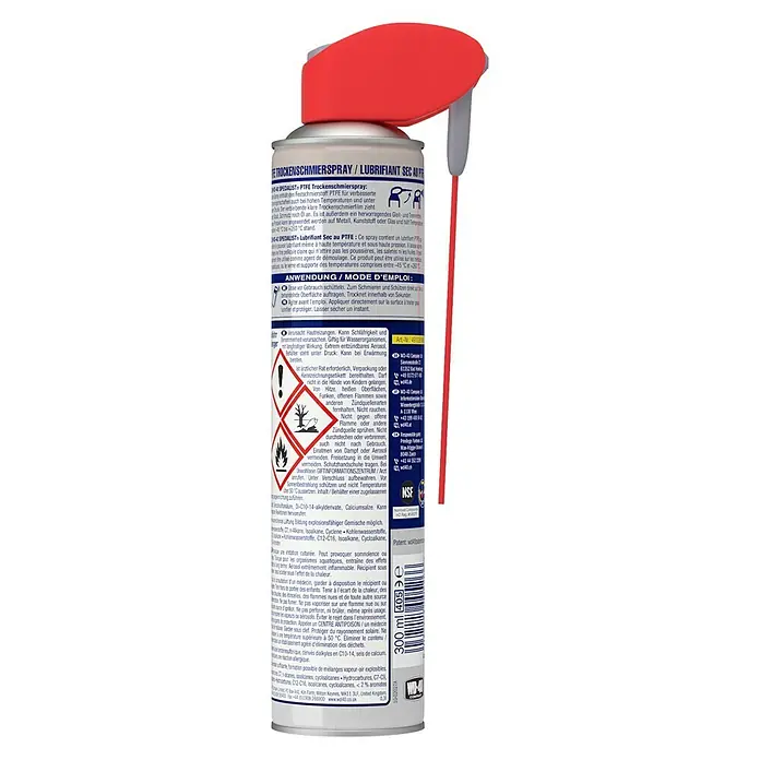 WD-40 Specialist PTFE-Trockenschmiermittel - 300 ml - Rückansicht