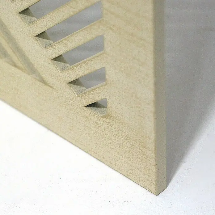 Cuadro de madera Decotabla Modelo 2 - Líneas geométricas, An x Al: 50 x 60 cm - Primer plano