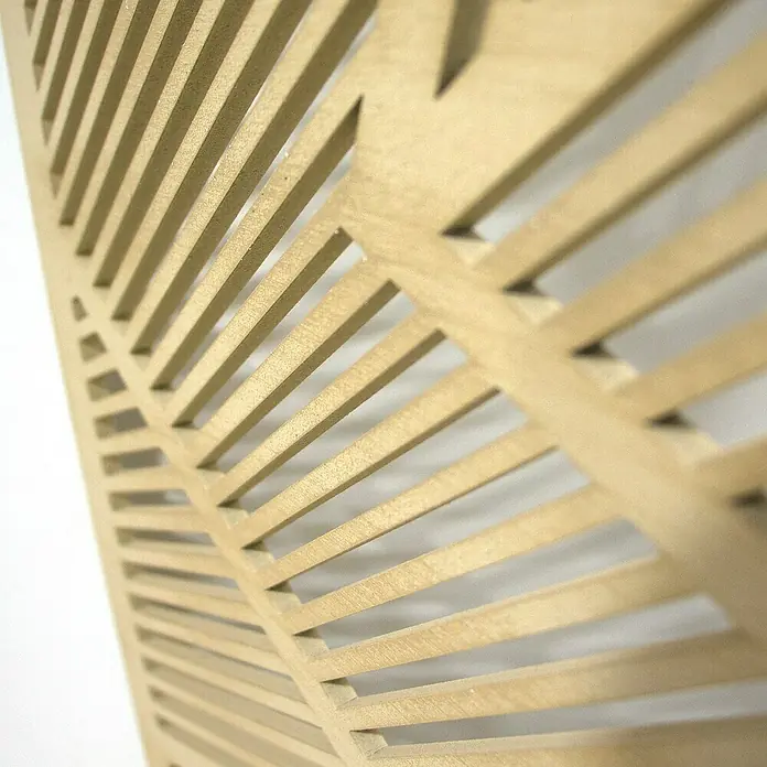 Cuadro de madera Decotabla Modelo 2 - Líneas geométricas, An x Al: 50 x 60 cm - Primer plano