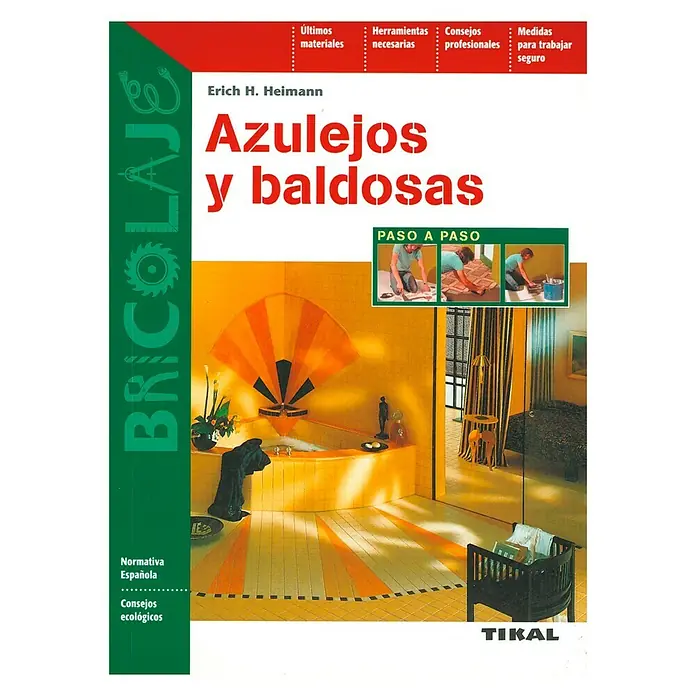 Libro Azulejos y baldosas - Número de páginas: 96 - Vista frontal