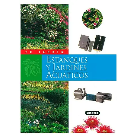 Libro de jardinería Estanques y jardines acuáticos