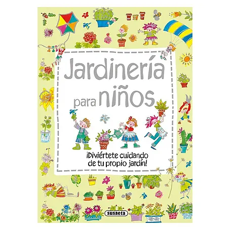 Libro de jardinería para niños