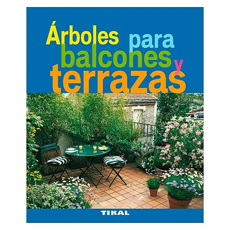 Libro de jardinería Árboles para balcones y terrazas