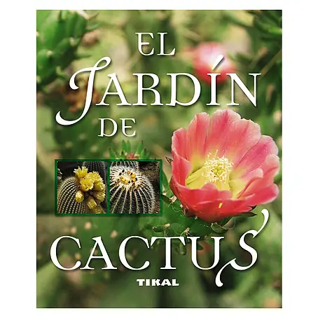 Libro de jardinería El jardín de cactus