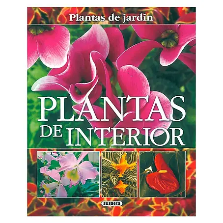 Libro de jardinería Plantas de interior