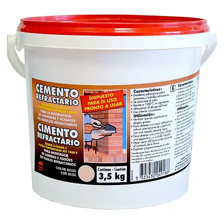 Cemento refractario