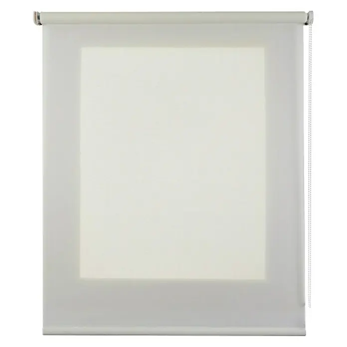 Estor enrollable Soft - An x Al: 120 x 250 cm, Blanco - Vista frontal