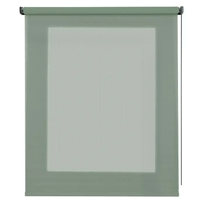 Estor enrollable Soft - An x Al: 100 x 250 cm, Eucalipto - Vista frontal