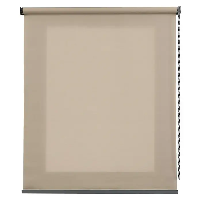 Estor enrollable Calm - An x Al: 160 x 250 cm, Camel - Vista frontal
