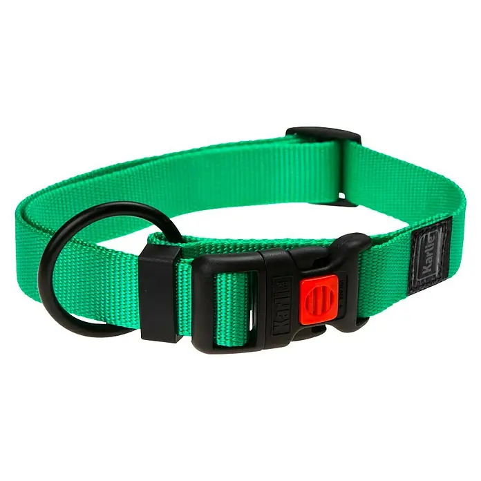 Karlie Mix and Match Collar para perros Art Sportiv Plus - Longitud: 45 - 65 cm, Verde - Vista angular