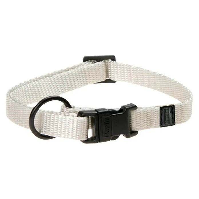 Karlie Mix and Match Collar para perros Art Sportiv Plus - Longitud: 20 - 35 cm, Gris claro - Vista angular