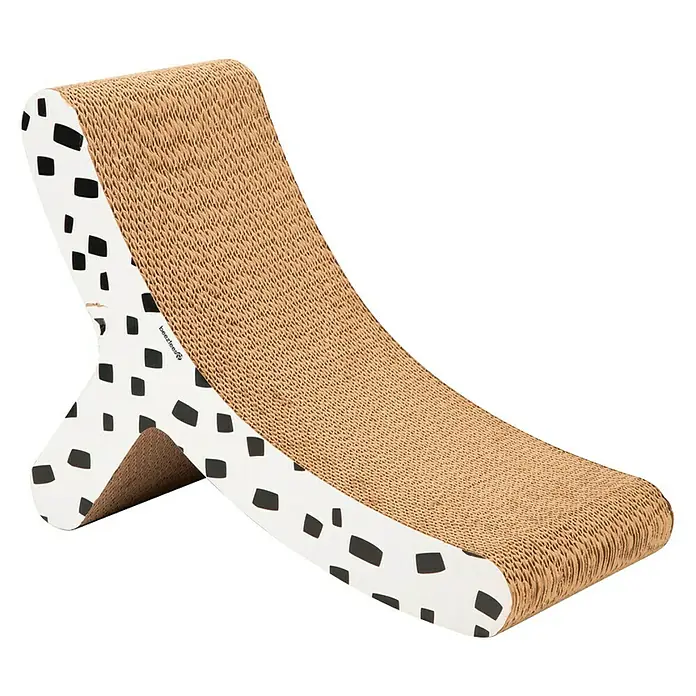 Beeztees Kattenspeelgoed Kroca - l x b x h: 11 x 65 x 30 cm, Karton - Diagonaal zicht
