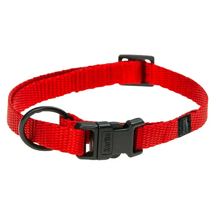 Karlie Mix and Match Collar para perros Art Sportiv Plus - Longitud: 20 - 35 cm, Rojo - Vista angular
