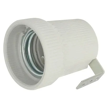 Q-Link  Haakse fitting wit E27