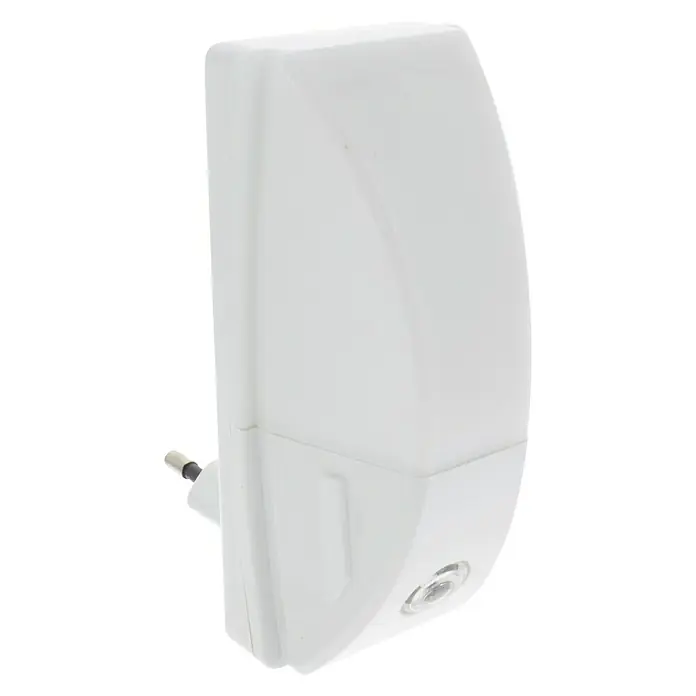 Q-Link Led-nachtlicht - Kunststof, Wit, Controlelamp - Diagonaal zicht