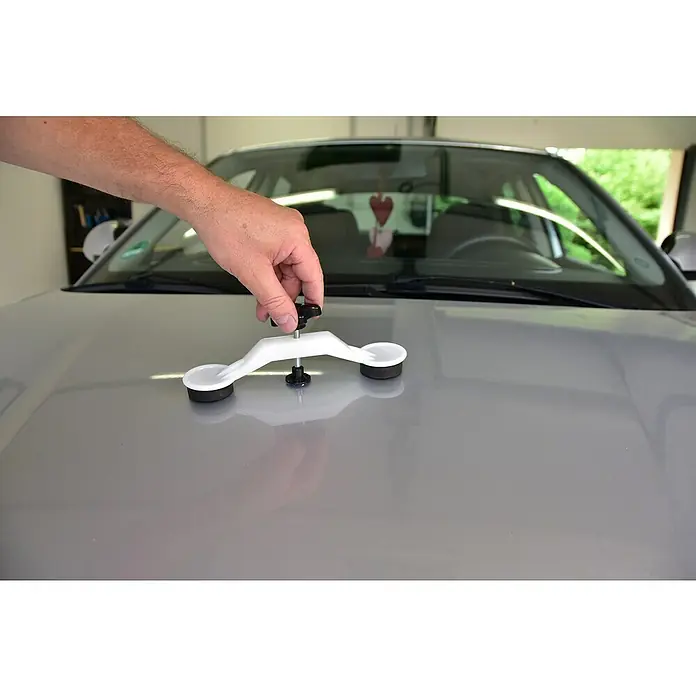 Presto Reparatur-Set für Dellen - 9 -tlg. - Anwendungsbeispiel