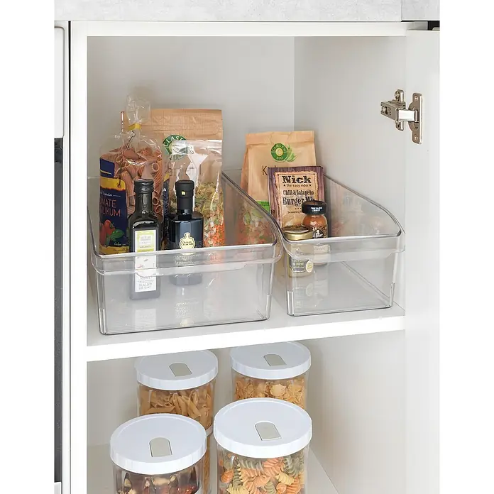 Wenko Organizador grande - L x An x Al: 37 x 21 x 11 cm, Transparente - Producto en uso