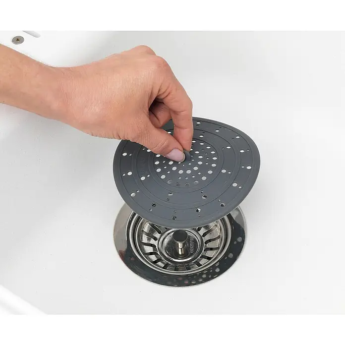 Wenko Filtro desagüe universal Sava - Silicona - Primer plano