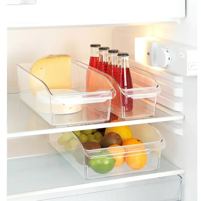 Wenko Organizador grande - L x An x Al: 31 x 20 x 9,5 cm, Transparente - Producto en uso
