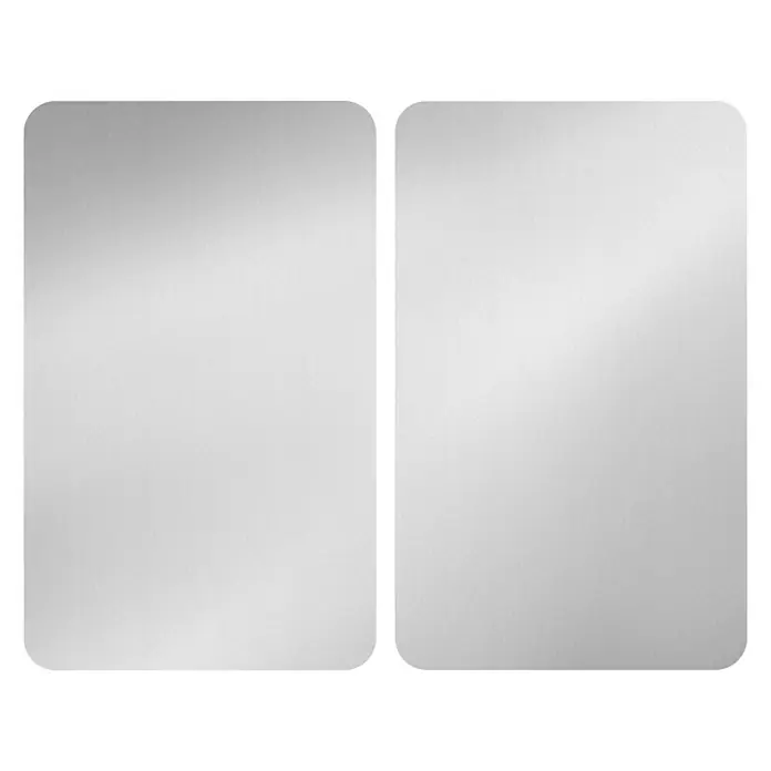 Wenko Placa de protección de vidrio Plata - 30 x 52 cm - Vista frontal