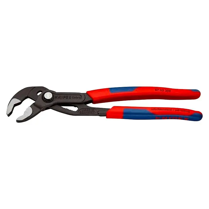 Knipex Kliješta papagajke Kobra - Duljina: 250 mm - Pogled odozgo