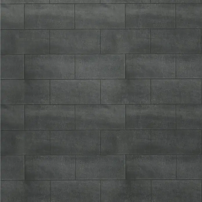 Palazzo Feinsteinzeugfliese Living Stone - 30 x 60 cm, Schwarz, Matt - Stimmungsaufnahme