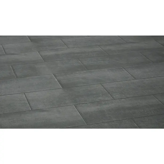 Palazzo Feinsteinzeugfliese Living Stone - 30 x 60 cm, Schwarz, Matt - Stimmungsaufnahme