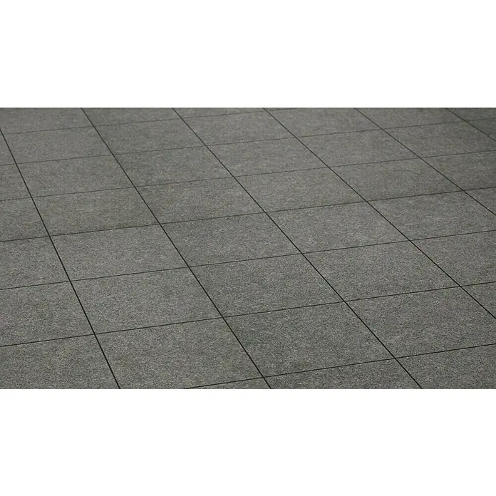 Feinsteinzeugfliese Recon - 60 x 60 cm, Schwarz, Matt - Stimmungsaufnahme