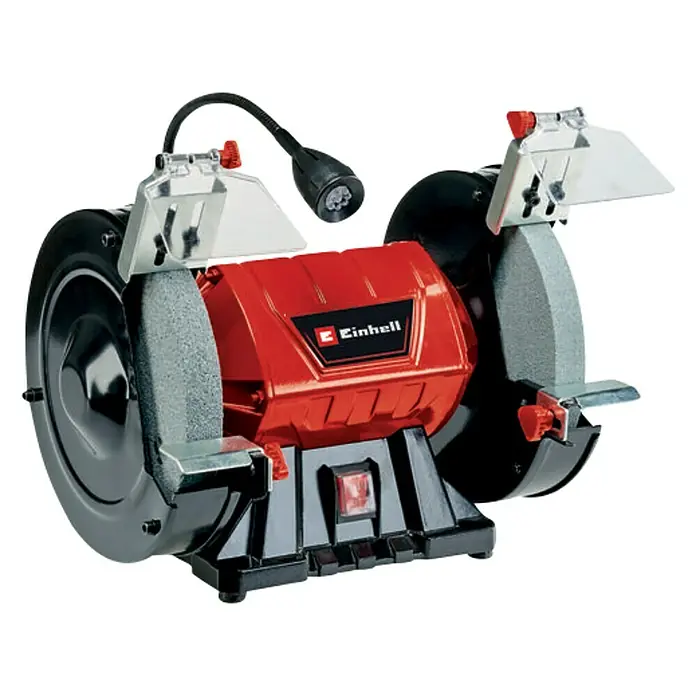 Einhell Esmeriladora TC-BG 200 L - 400 W, Diámetro muela abrasiva: 200 mm - Vista angular
