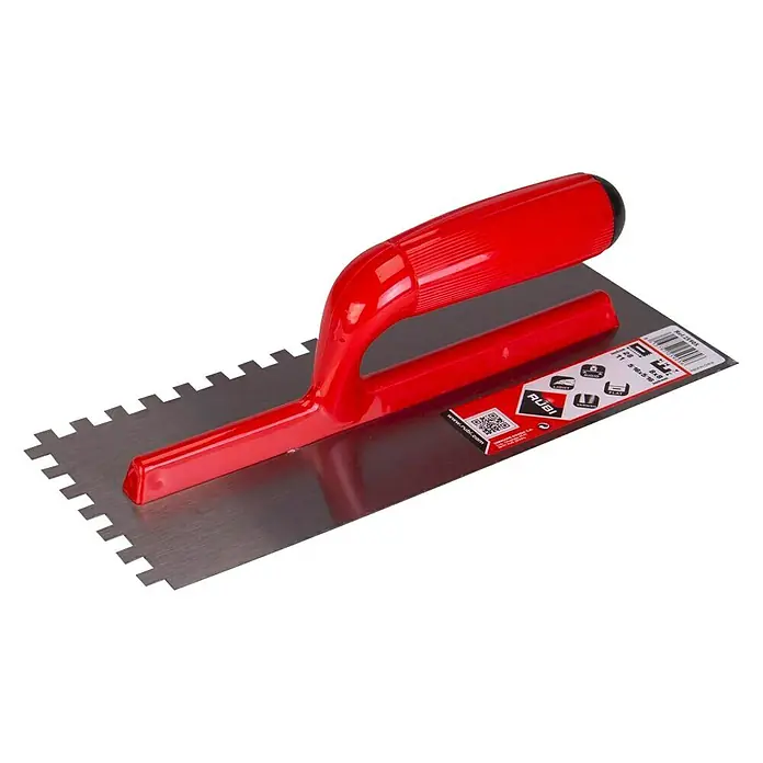 Rubi Llana - L x An: 280 x 120 mm, Dentado: 8 x 8 mm, Material empuñadura: Plástico, Abierto - Vista angular