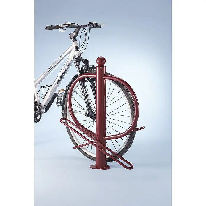 Mottez Fahrradständer - Passend für: Reifenbreite bis 50 mm, Geeignet für: 2 Fahrräder, 2 Bügel - Stimmungsaufnahme