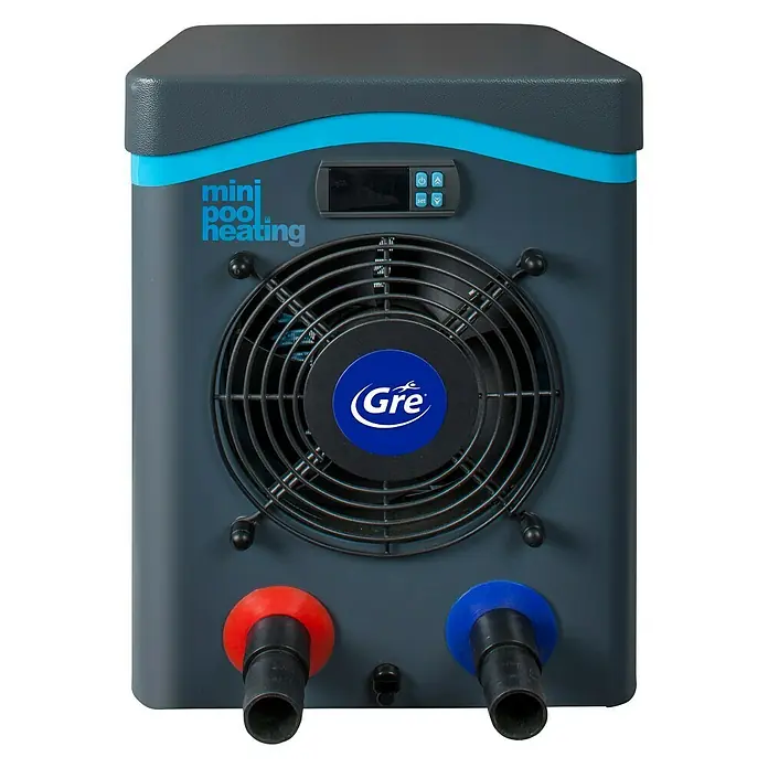 Gre Bomba de calor - Específico para: Piscinas de hasta 20 m³ - Vista frontal