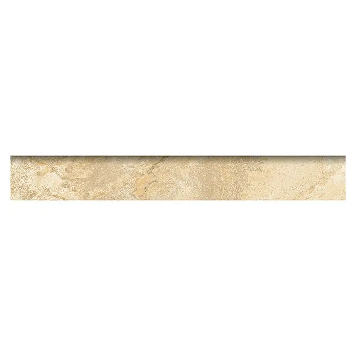 Zócalo cerámico Stone - 60 x 8 cm, Natural, Rústico - Vista superior